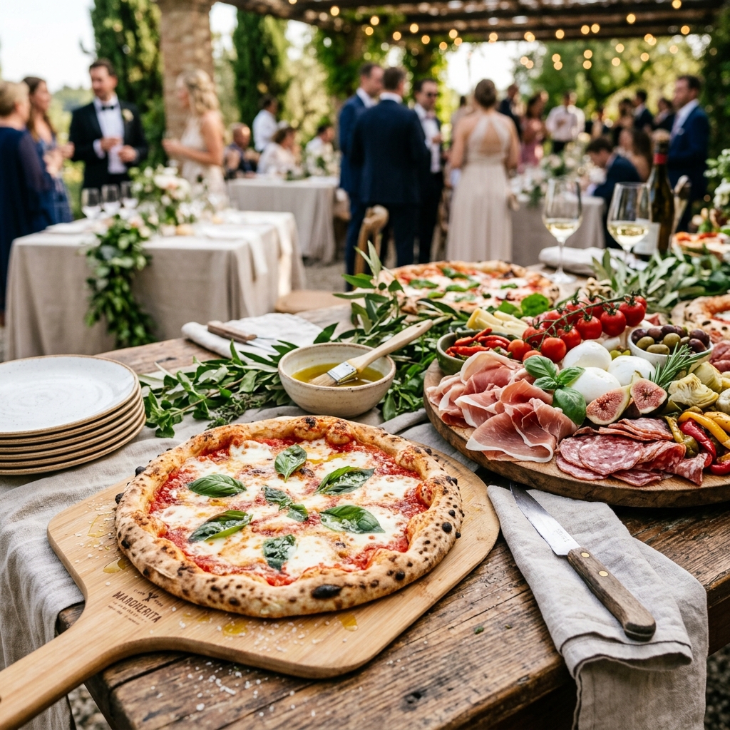 Exklusiv italiensk bröllopsmat